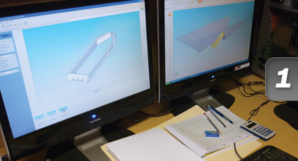 Right from the outset the emphasis is on quality. Starting with CAD 3-D design process, products are designed to give more life.