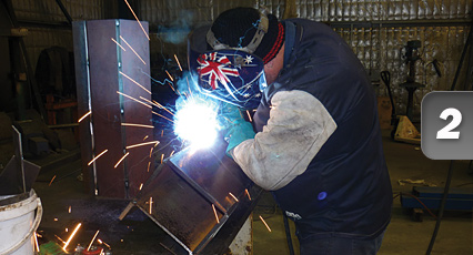 Then the workshop practice of fully welding and minimal lap joins is the key to ensuring products last.